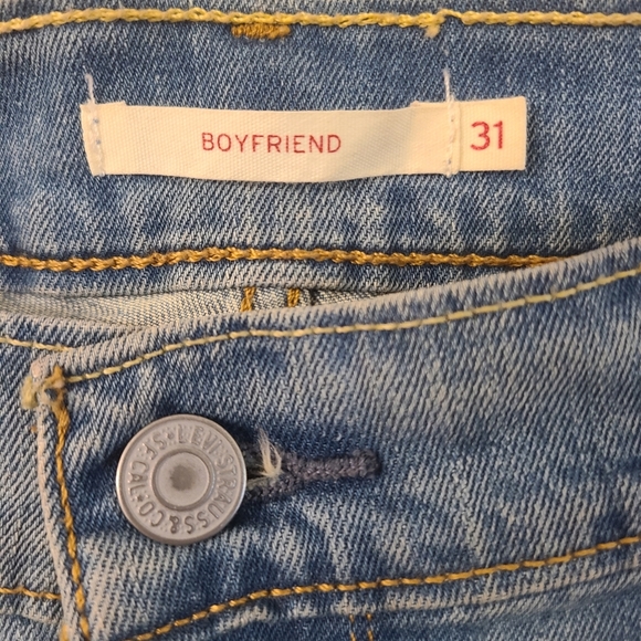 Levi boyfriend jeans- size 31 - Picture 4 of 12